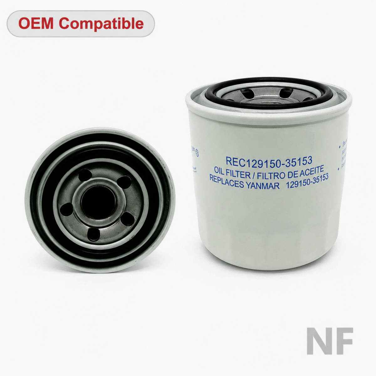 Filtro aceite Yanmar 129150-35153 compatible