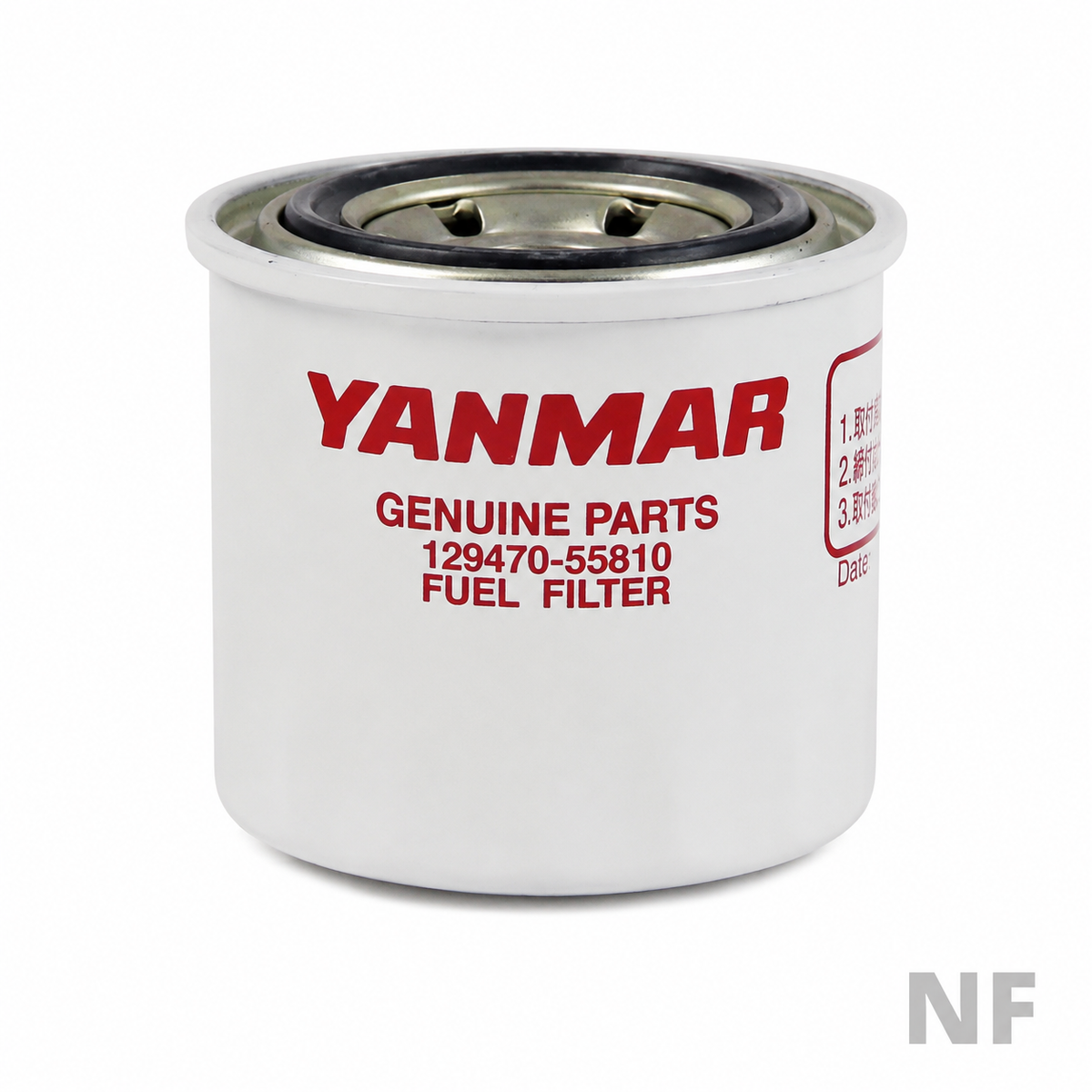 Filtro de combustible Yanmar 3JH/4JH/TNV – Reemplazo OEM 129470-55810