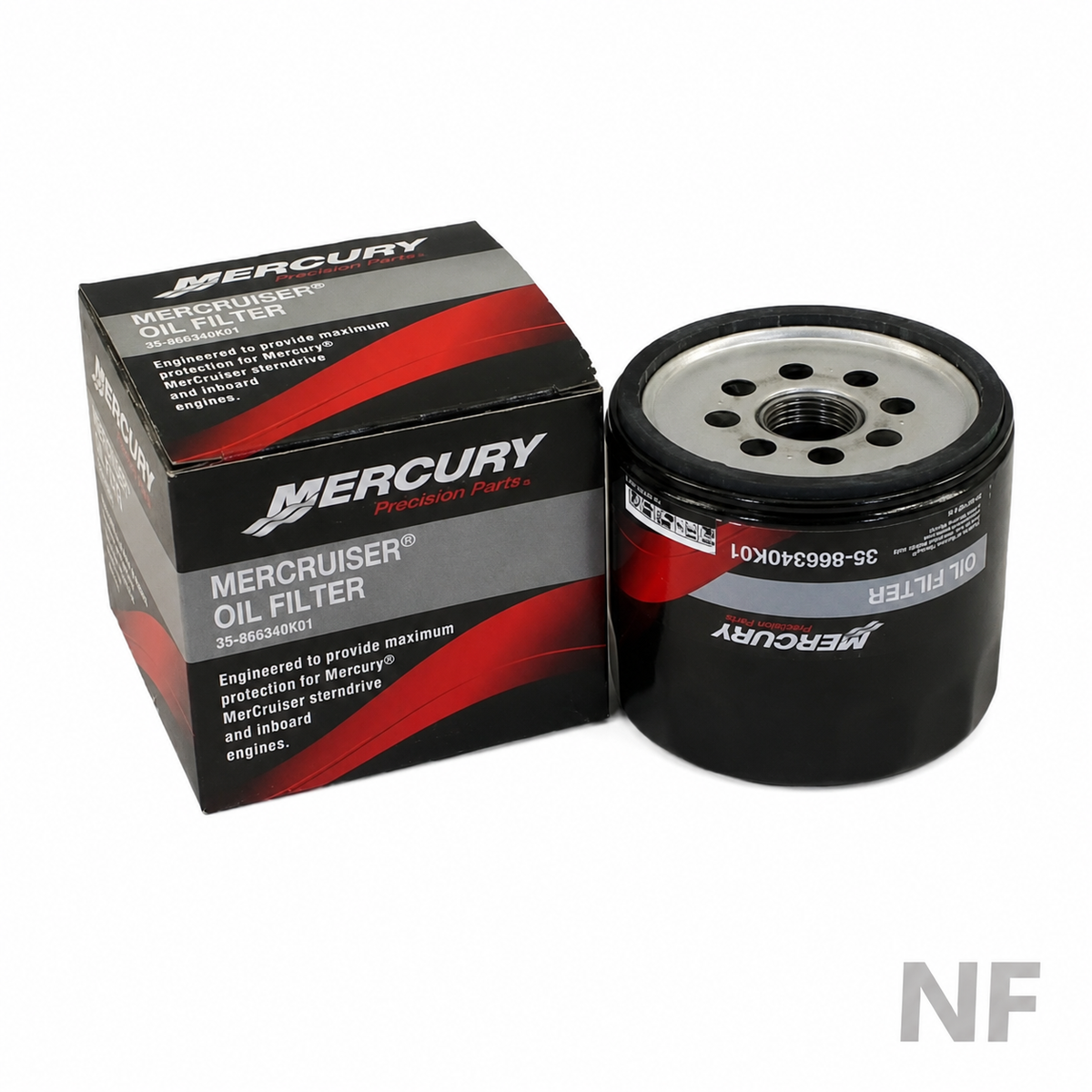 Filtro de aceite MerCruiser – Reemplazo OEM 35-866340K01