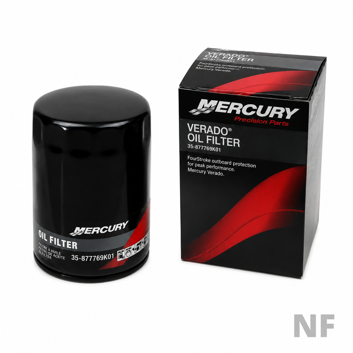 Filtro de aceite Mercury Verado – Reemplazo OEM 35-877769K01
