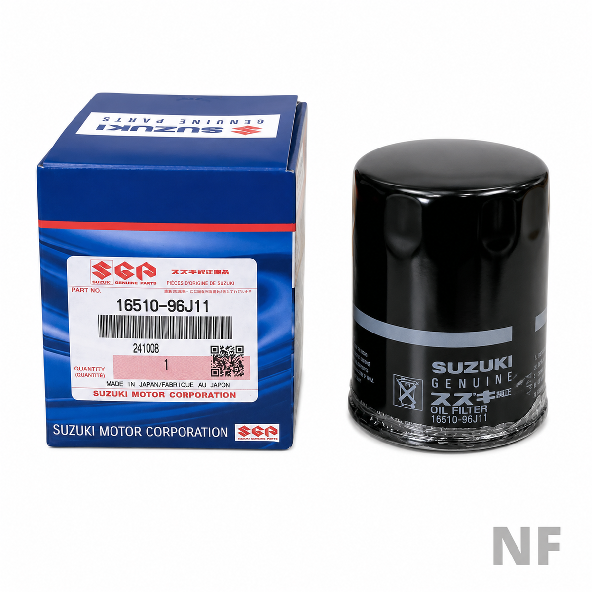 Filtro de aceite Suzuki DF – Reemplazo OEM 16510-96J11-000