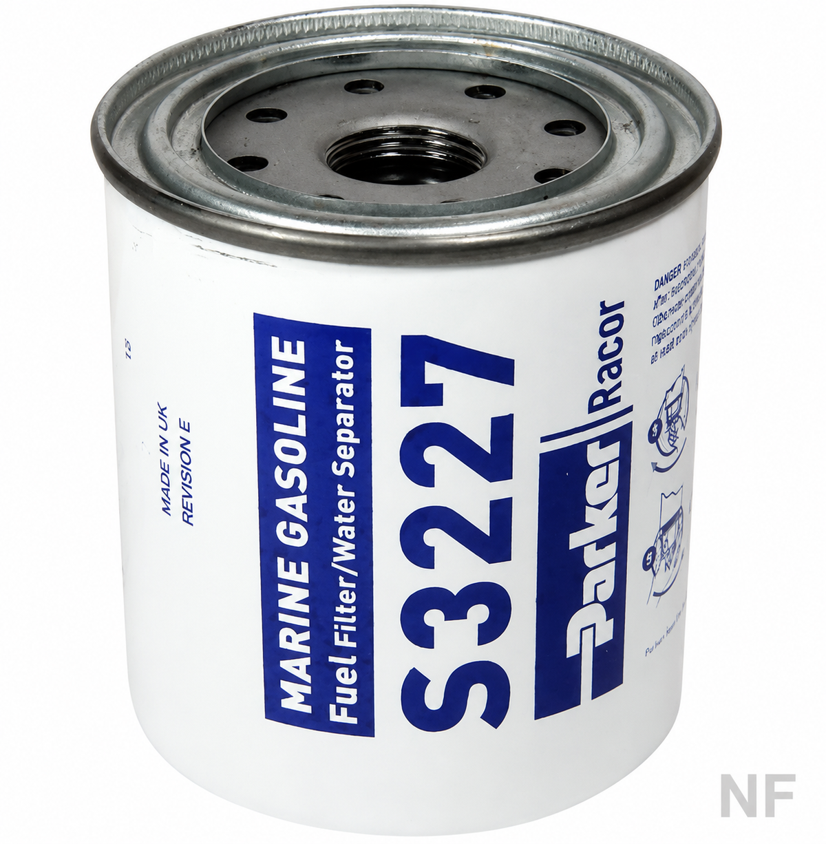 Filtro separador agua-combustible Parker Racor S3227 – Gasolina 10 micras