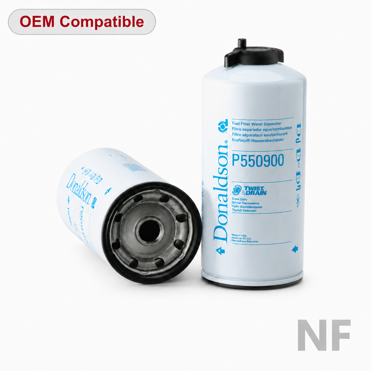 Filtro combustible Donaldson P550900 original
