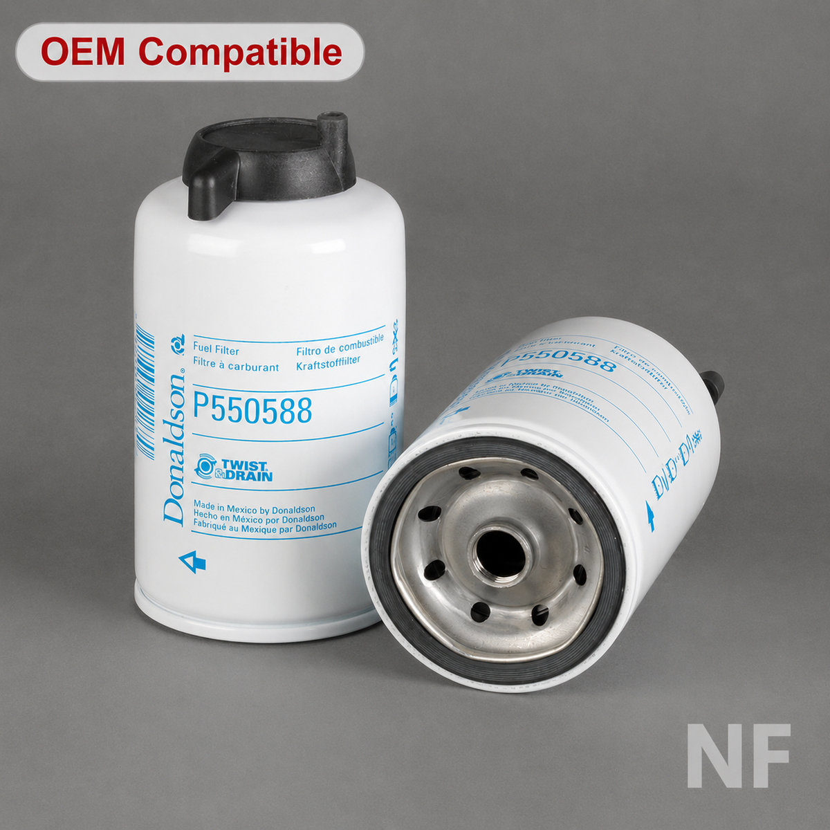 Filtro combustible Donaldson P550588 original