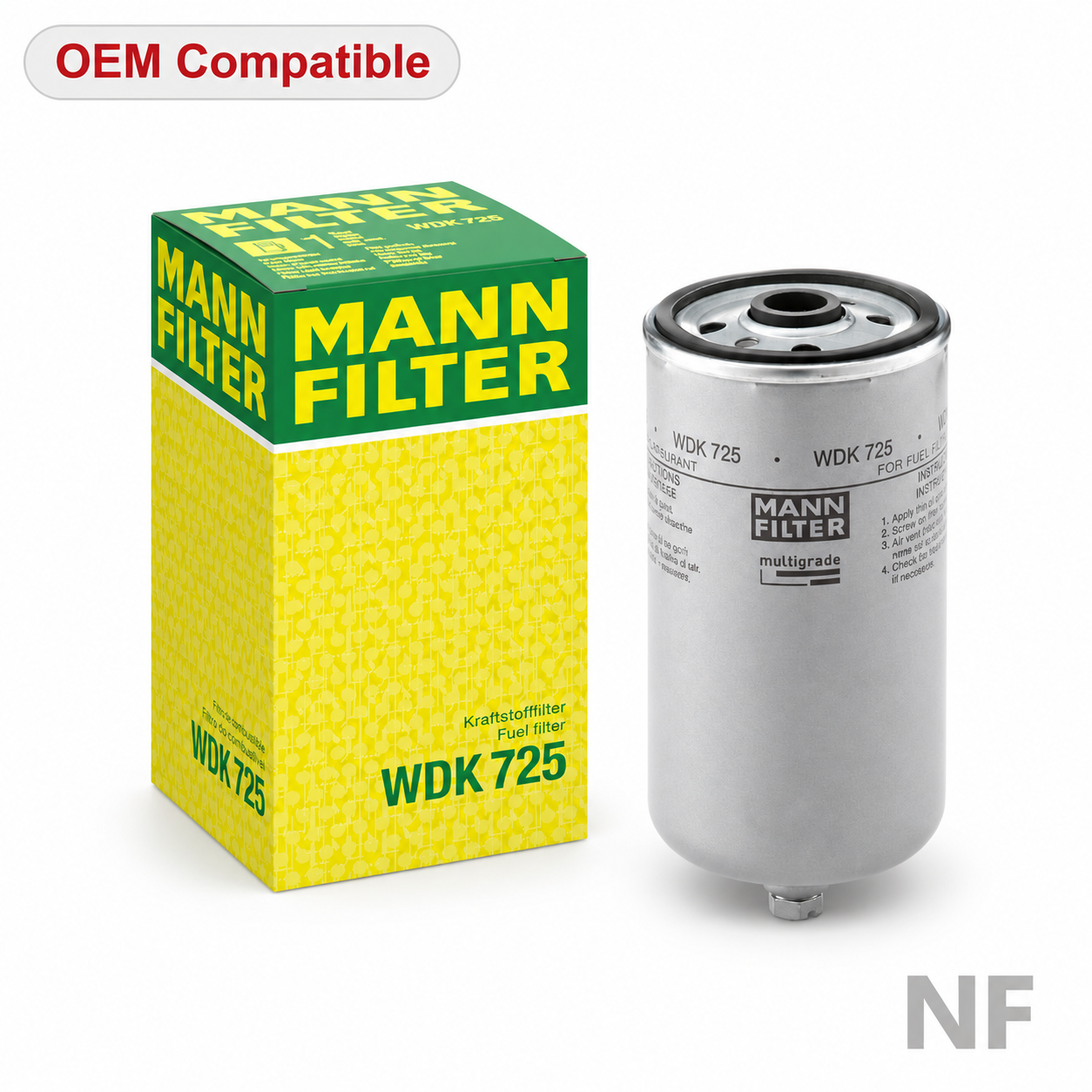 Filtro combustible MAN 51125030069 compatible