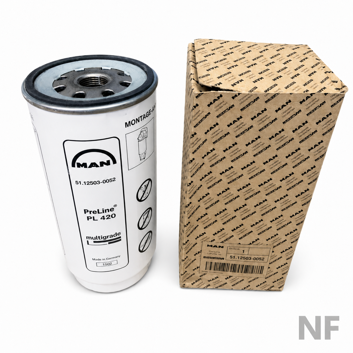Filtro de combustible MAN tipo PL420 – Reemplazo OEM 51125030052