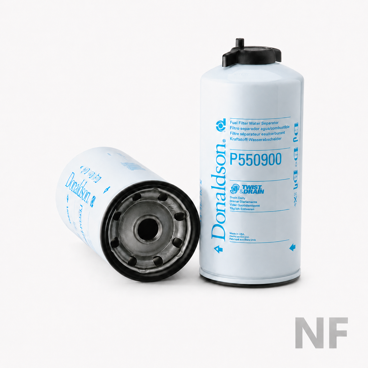 Filtro separador agua-combustible Donaldson P550900 – Spin-On Twist&Drain