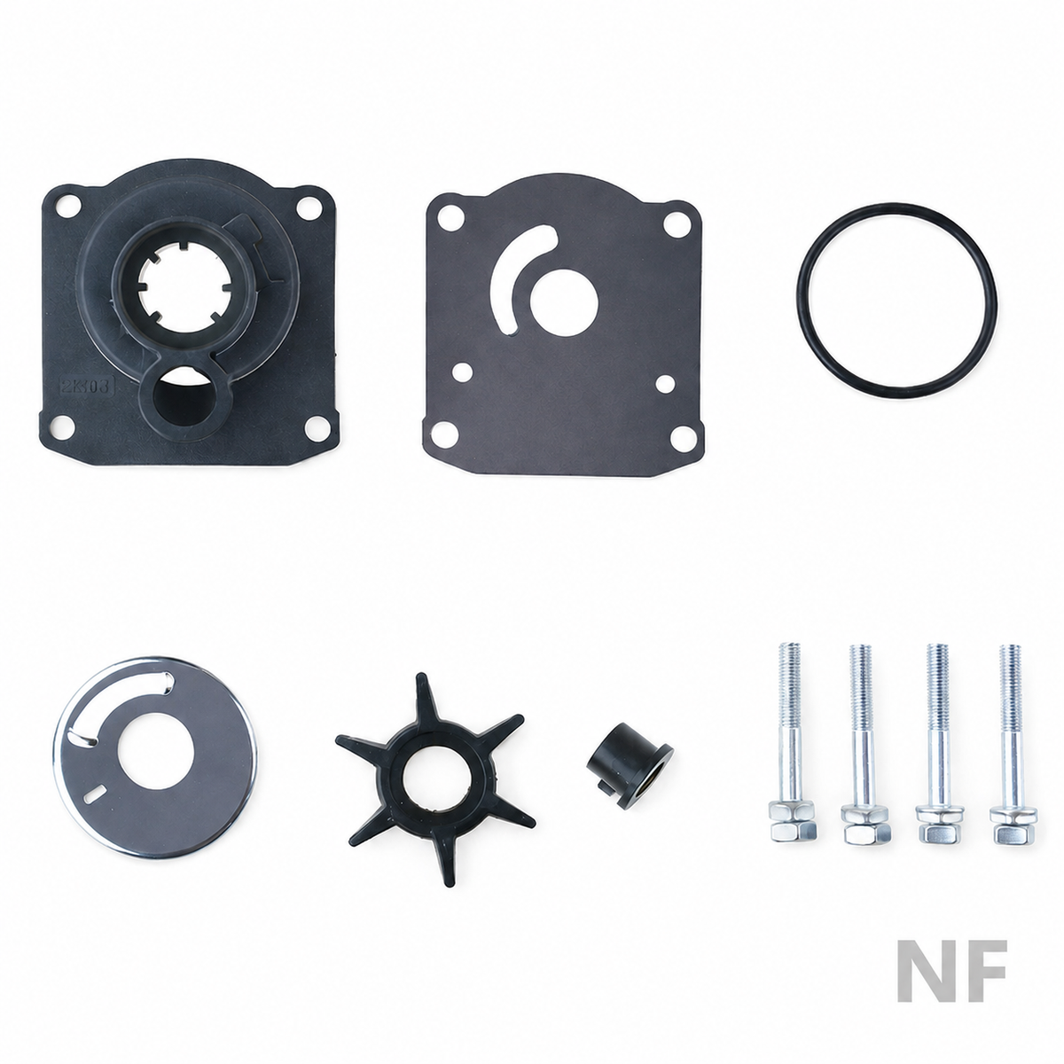 Kit de bomba de agua Yamaha 25/30 HP – Reemplazo OEM 61N-W0078-11