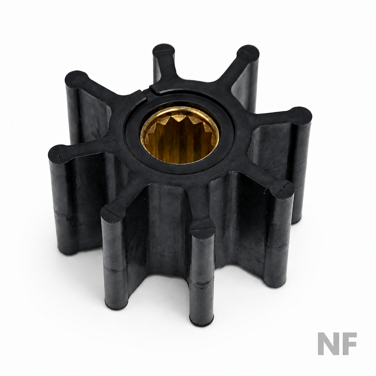 Rodete de bomba de agua multimarca 3841697 – Reemplazo OEM Volvo/Yanmar/Jabsco